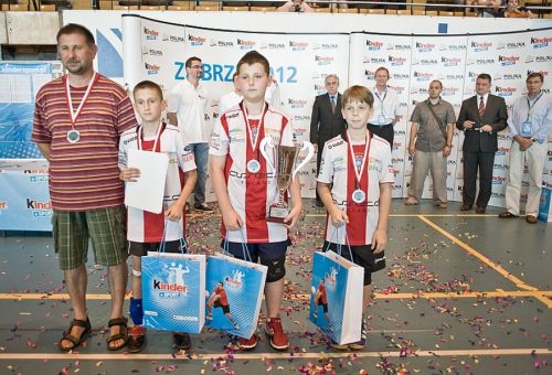 Medale Mistrzostw MiniVolley - Kinder+Sport